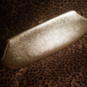 1960's vintage gold clutch